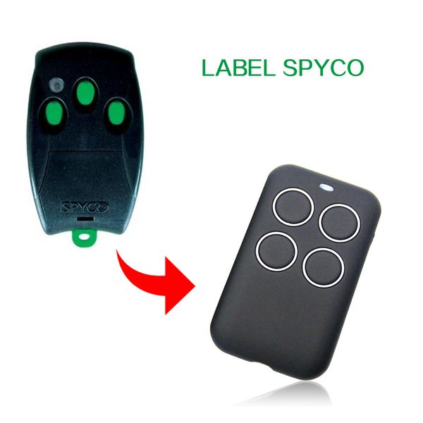 

label spyco remote control label garage gate door remote control 433mhz