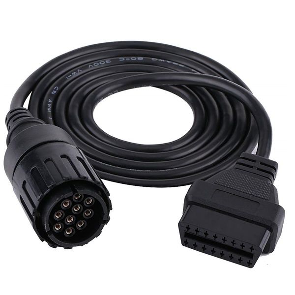

obd2 diagnostic cable for icom d module cable 10pin to obd 16 pin adapter for motorcycles motorbike diagnosis