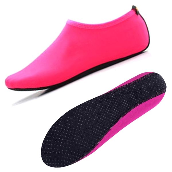 

1pair fashion men women skin water shoes beach black socks exercise pool slip barefoot water beach socks, Black;white