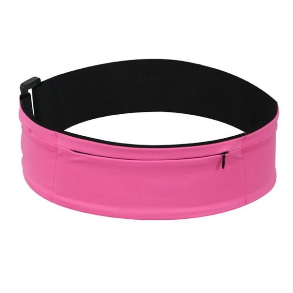 

adjustable stretchy magic sticker gym portable for phone zippered outdoor sports waist pack running bag cycling multifunction