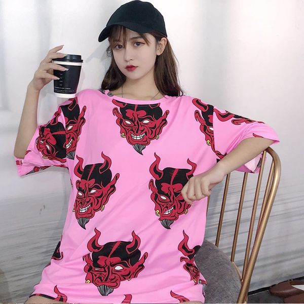 

women shirt women tshirt summer women cartoon print t shirt casual tshirt harajuku oversized graphic female t shirts streetwear white