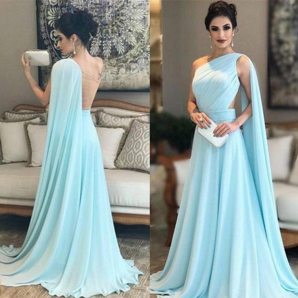 

vestidos de fiesta de noche plus размер небесно-голубой пром платья, Black