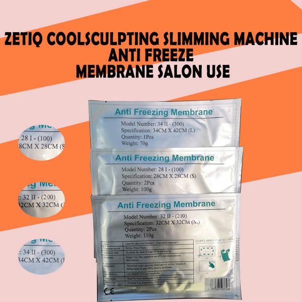 

factory price antie membrane 27*30cm 34*42cm antiing membrane anti-ing membrane pad for cryo therapy fast shipping