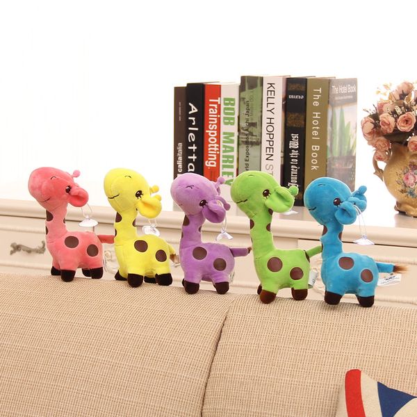 

18cm cute plush giraffe soft toys animal dear doll baby kids children birthday gift valentines day gifts
