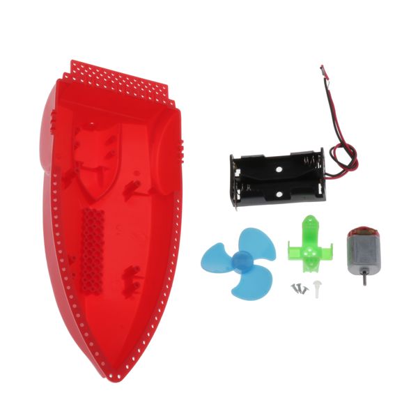 

1pack airboat kit science experiments model ship kids education toys gifts