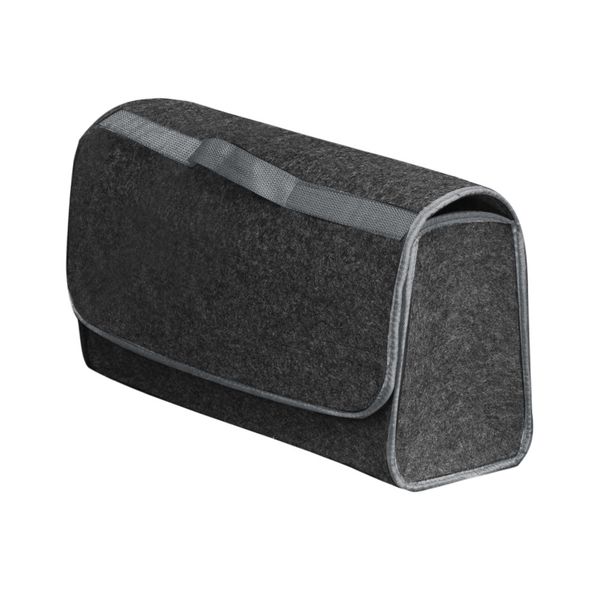 

portable foldable multipurpose car felt cloth folding storage box organizer case auto multi-use tools car organizer box#15