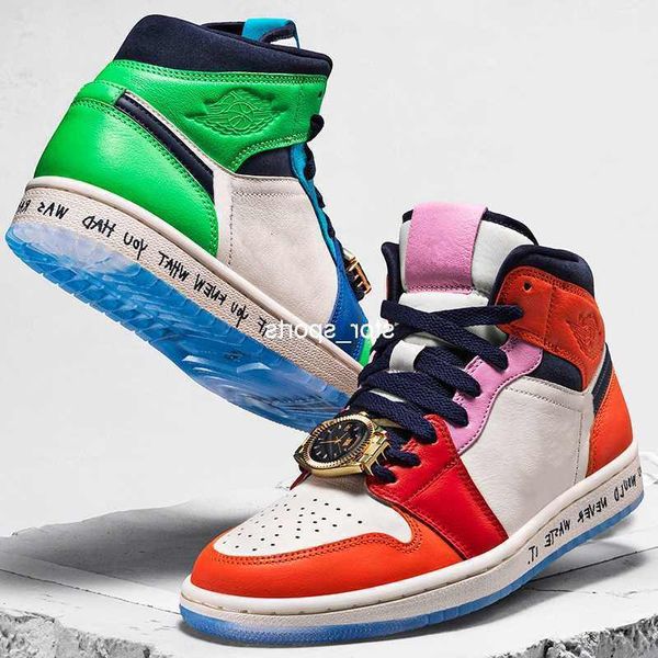 

mid 2020 melody ehsani x 1 wmns fearless women mens basketball shoes watch lace jewel 1s designer sneakers cq7629-100 eur36-45