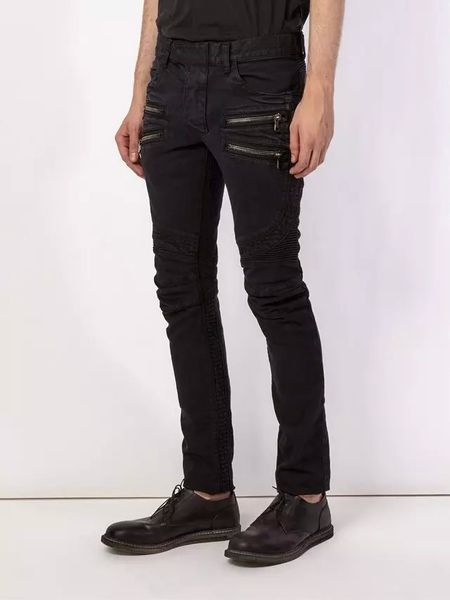 

New Arrival Fashion Mens Designer Pants SUPER Slim Straight Leg Trousers Famous Brand Mens Designer Jeans Size Mens Jeans