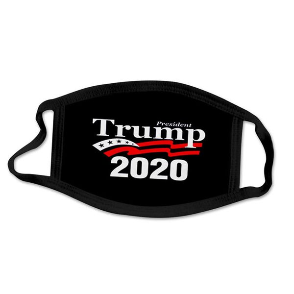 

20 1шта мода эр 4 слоя складные моющегося дизайнер trump face mask многоразовой пыль рот сажевых защитные cotton face # 675, Black