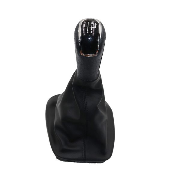 

leather shift gear knob for fabia 1 mki 2000 2001 2002 2003 2004 2005 2006 2007 2008 car gear shift knob with leather boot