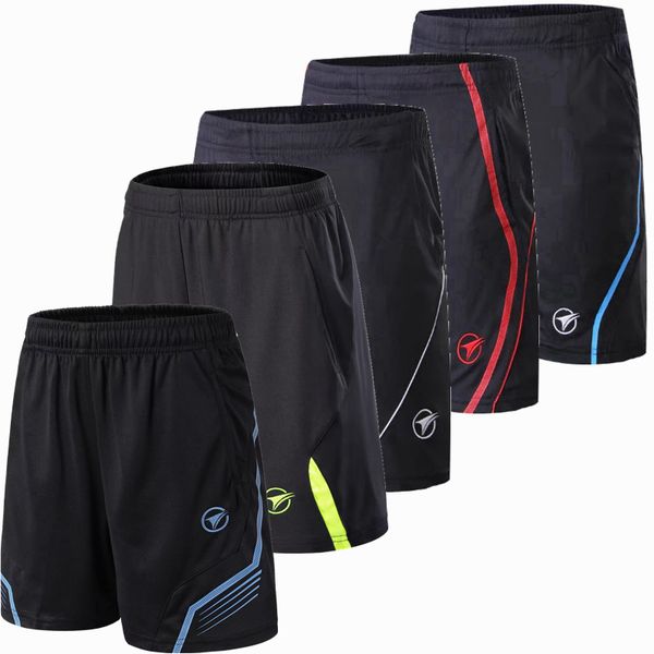

shorts men running quick dry men kids sport shorts women tennis badminton table tennis training with workout bodybuilding, Black;blue