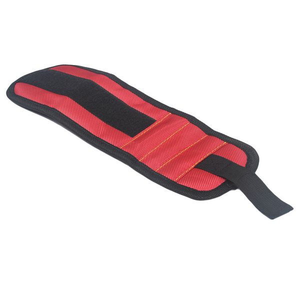 

magnetic wristband portable tool bag electrician wrist tool belt screws nails drill bits holder repair tools