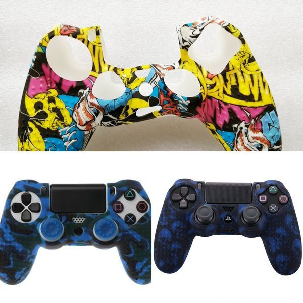 

cxuxw game textured white comfortable back shell case for ps4 pro slim non-slip controller jdm-040 jdm-050 jdm-055