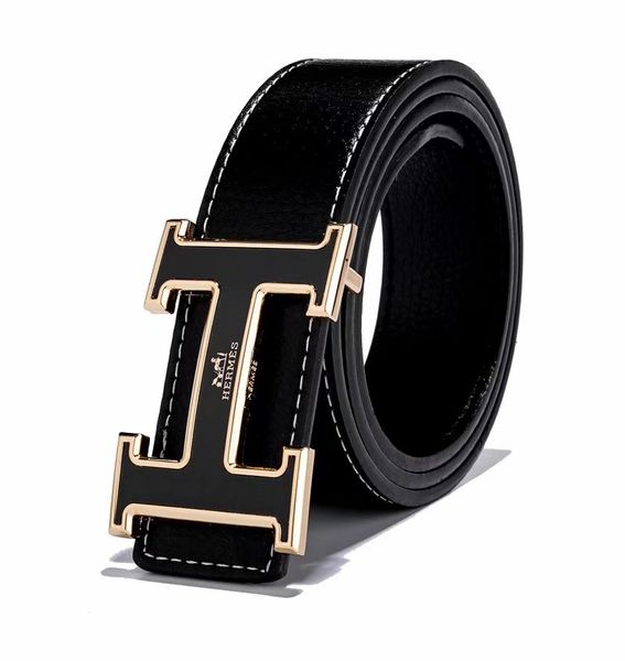 

Men belt women genuine leather black and white color de igner cowhide belt for men women luxury belt hipping
