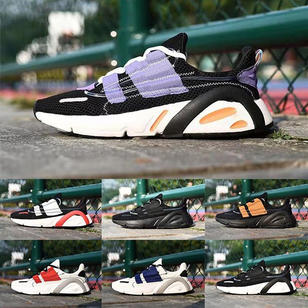 

2019 Lxcon 600 Red Orange Blue Stripe Running Shoes Summer Kanye West Designer Sneakers For Men Women Casual Sport Gym Shoes