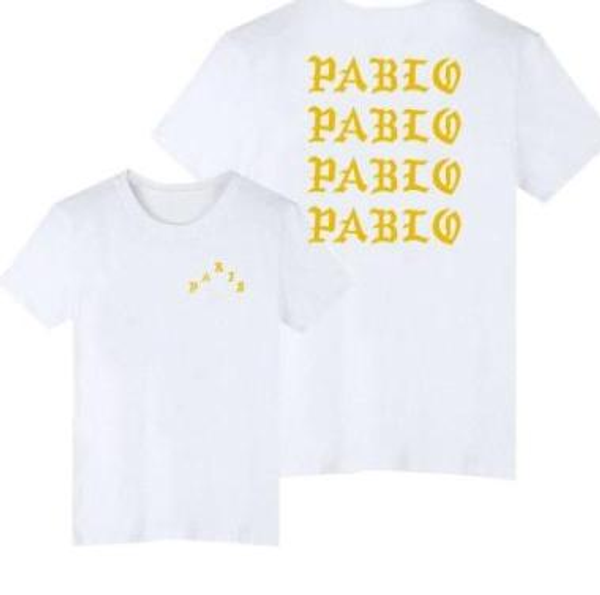 

kanye west the i life of pablo t shirt men shirt summer brand clothing t-shirt i feel like paul shirt1036#, Black;red
