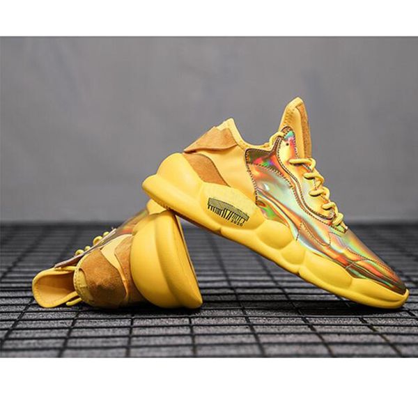 

yellow 2019 casual shoes for women men triple white red dark blue stripe canvas walking skateboard shoe size 36-44, Black