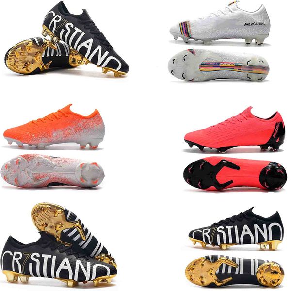 

2019 mens soccer shoes superfly 6 fury vii elite fg soccer cleats crampons de football boots mercurial superfly vi 360 neymar ronaldo