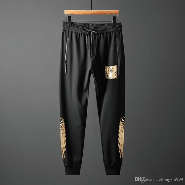 2019 Designer Mens Sportswear Brand Track Field Suit Boy High