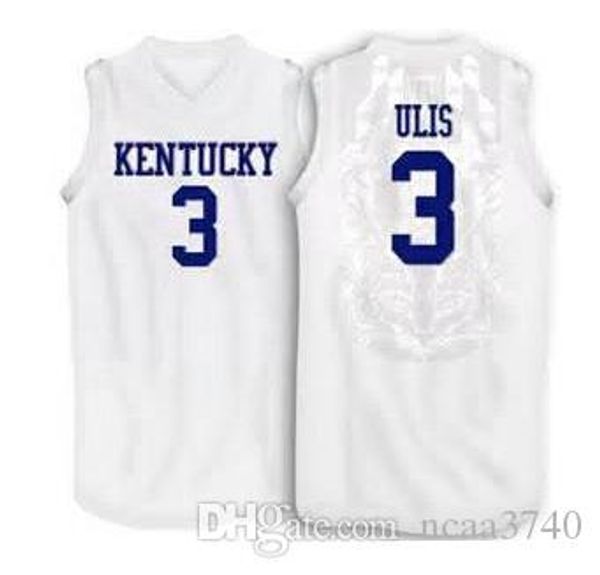 

custom men youth women vintage #3 tyler ulis kentucky basketball jersey size s-4xl or custom any name or number jersey, Black
