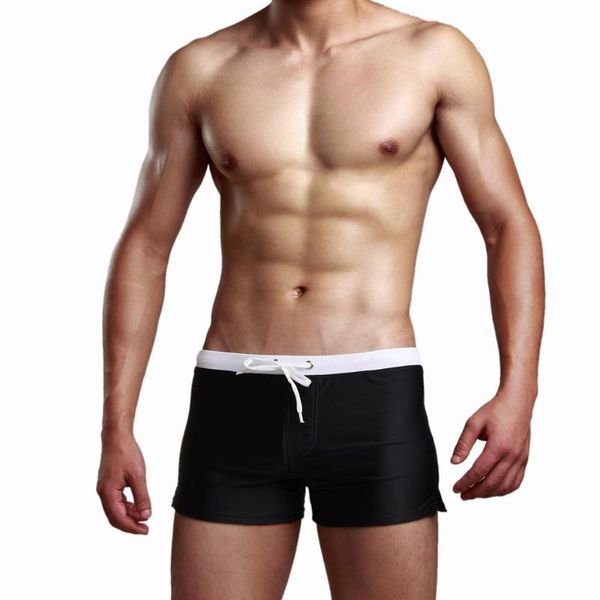 

swimming trunks men summer breathable fast elastic waist strap short