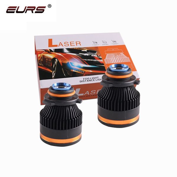 

eurs led h7 h11 led h8 h9 hb3 hb4 9005 9006 laser headlight bulb laser car headlight bulb for fog light high beam spot light