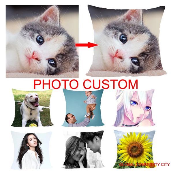 

zengia new design picture here print pet wedding personal life ps customize gift home cushion cover pillowcase pillow cover