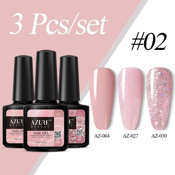 

nail gel beauty 3pcs/lot nude pink color art polish soak off hybrid varnish long lasting glitter, Red;pink