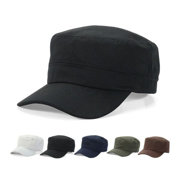 

new hat men women sunshade hat flat breathable sun protective casual cap outdoor solid color cap, Blue;gray