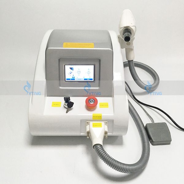 Melhor 1064nm 532nm 1320nm q comutado nd yag a laser remoção de tatuagem sobrancelha pigmento removendo o equipamento de máquina de salão de beleza 1000w 200mj