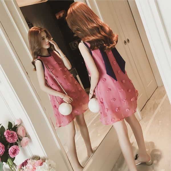 

summer girls dresses teenage 16 years old, Red;yellow