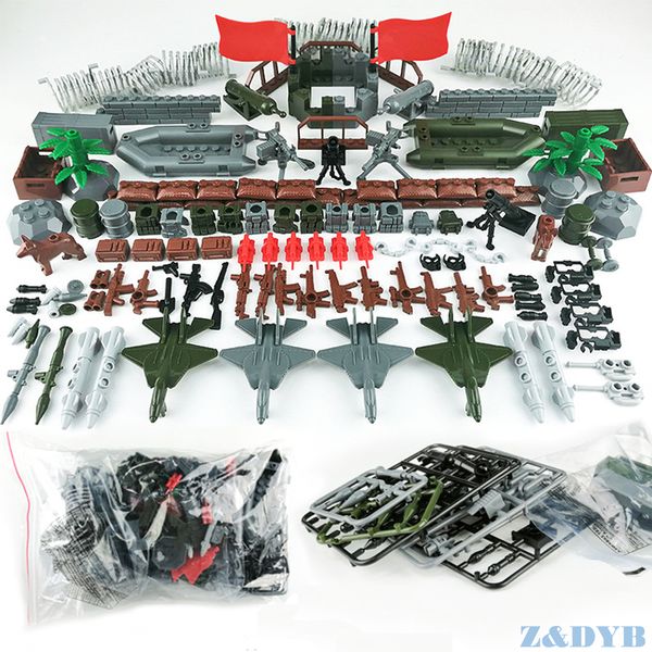 

diy military weapons camouflage gun moc accessories parts soldier mini figure ww2 model building block brick legoed children toy