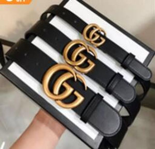 

Width 3.8cm-3.4-2.0cm luxury belts for men big buckle belt top fashion men and women leather belts free shipping