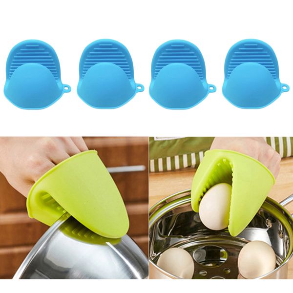 

4x mini mitts for instant pots, blue