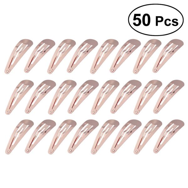 

50pcs hair snap clips simple practical lovely hair barrettes clip accessories for children toddlers baby girls