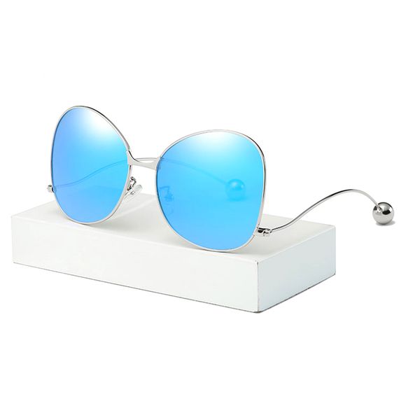 

wholesale-laoke fashion ocean sunglasses for women sun glasses 8097, Silver