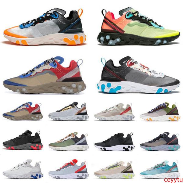 

2020 бестселлер react element 87 55 undercover hyper fusion total orange мужские кроссовки light bone moss женские дизайнерские кроссовки