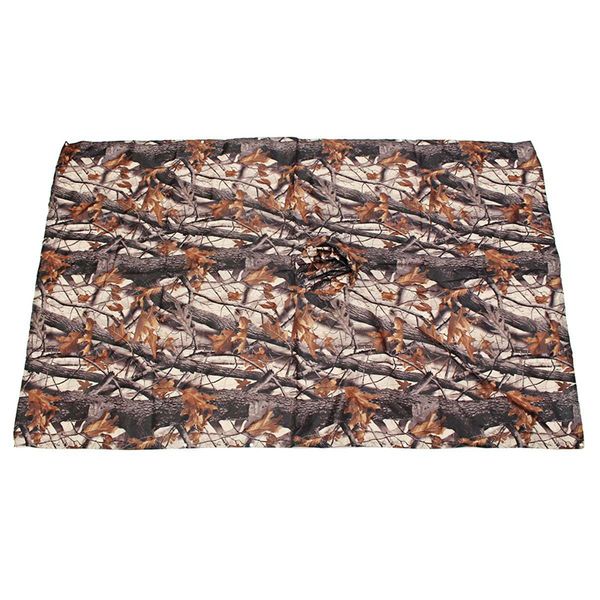 

3 in 1 multifunction backpack raincoat mountain outdoor camping hiking camouflage raincoat poncho jacket pockets mat awning ou