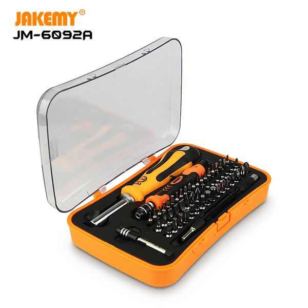 

jakemy jm-6092a b 58 in 1 professional screwdriver set home hand appliance repair tools kit screwdrivers set for phone repair