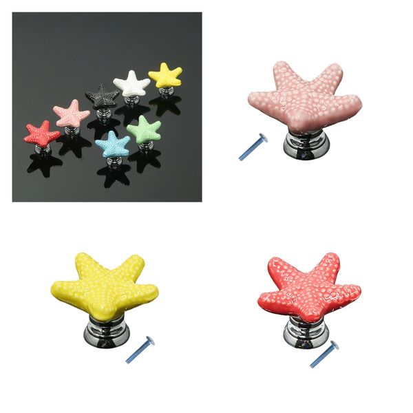 

set of 3 nordic style cabinet drawer bin knob ceramic pull knob hardware