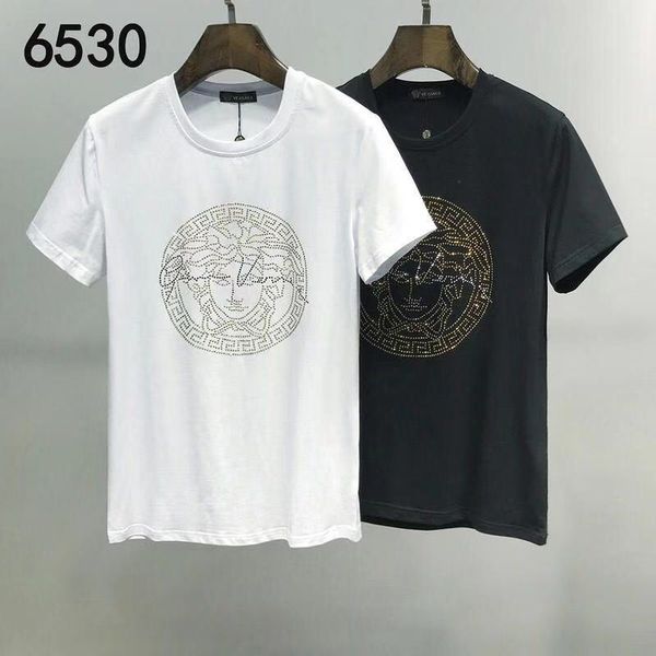 

couple designer letters breathable men's women's t-shirt short sleeve womens letter print tees men t-shirts v3, White;black