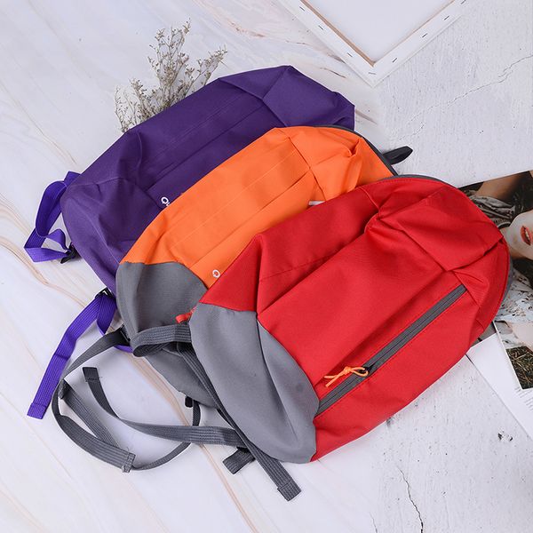 

sports backpack satchel bag withe soft handle lightweight nylon backpacks for travel hiking rucksack 9 colors