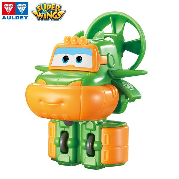 

auldey 19 mini single action figures transforming robots toys swampy todd dizzy single morph airplane animation toy kids christmas gift