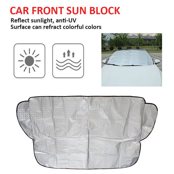 

universal car sunshade covers front window windshield sunshade 150*70 cm dust prevent snow ice cover car exterior accessories