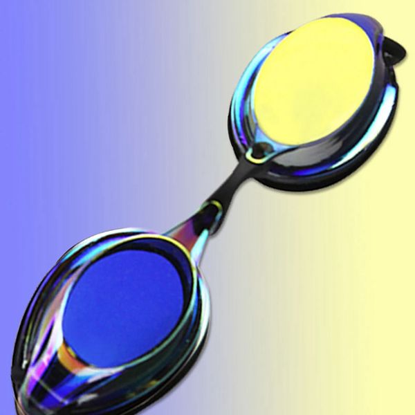 

electroplating anti-uv anti-fog swimsuit glasses swimming diving adjustable swim eyewear ladies men swimming goggles c v