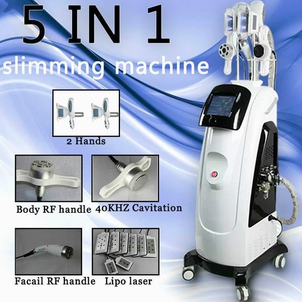 

2020 most trendy body slimming fat ing cryo machine vacuum cryo cavitation rf face lifting treatment lipo laser diode obtained