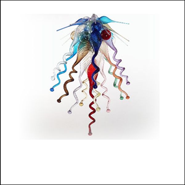 

romantic modern art deco mouth blown glass chandelier lightings murano style handmade blown glass pendant lights for living room decor