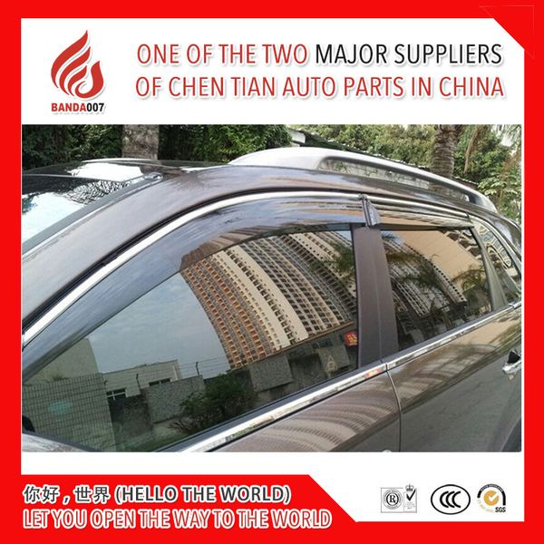 

4 piece injection molding trim vent shade rain sun wind deflector window visor for sorento 2004-2008 2009-2014 2015-2018
