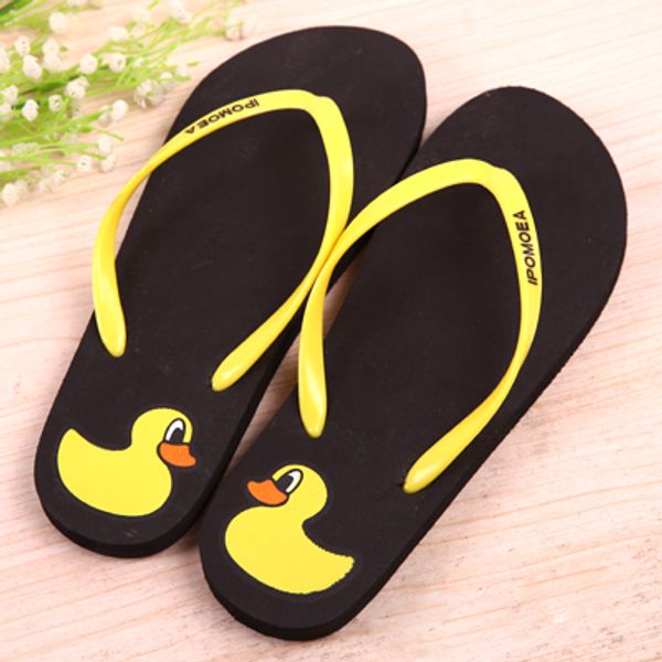 

summer women flip flops casual shoes fashion soft leisure sandals beach cute slipper indoor outdoor des sandales, Black