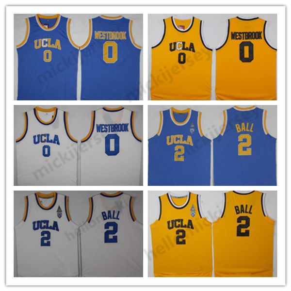 

UCLA Bruins Jersey College Basketball Russell Westbrook Lonzo Ball Zach LaVine Kareem Abdul Jabbar Reggie Miller Bill Walton Kevin Love Blue